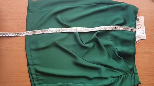 Gonna verde smeraldo elegante Jeni-lò