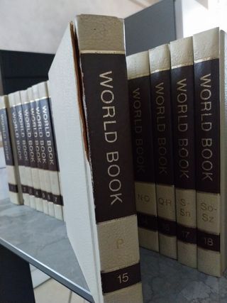 Enciclopedia world book usata. 