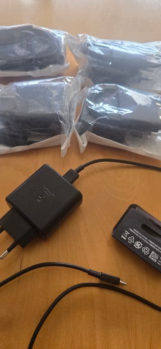Cargador Samsung 45W TipoC a tipo C Carga Rápida.