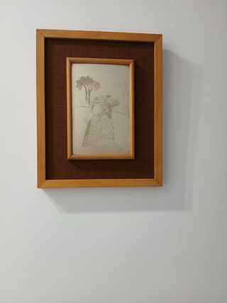 Cuadro paisaje ibicenco