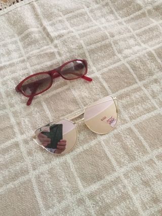 Gafas sol Pepe Jeans roja y dorado