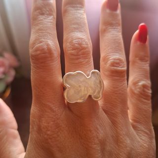 Precioso anillo Tous nueva colección nacar