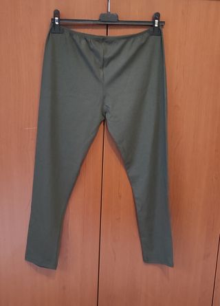 Leggins verde militare, taglia XXL