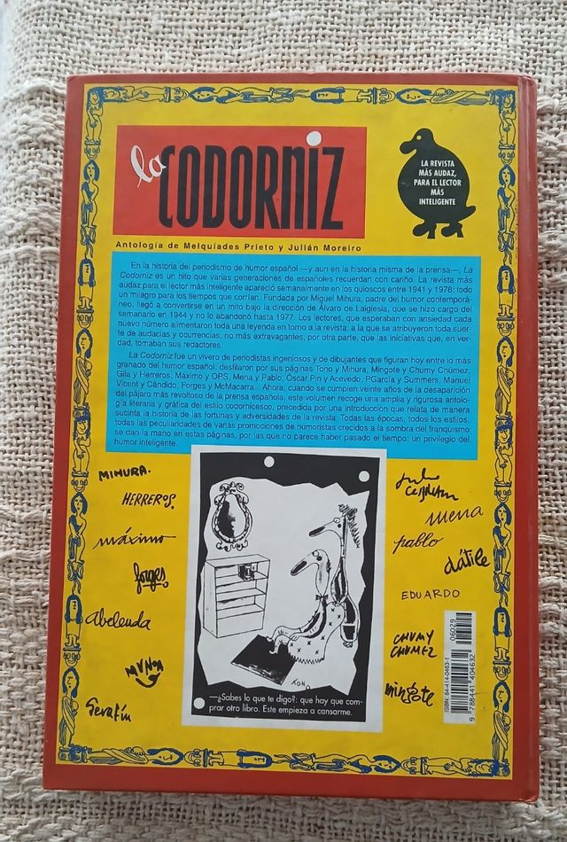 ANTOLOGÍA LA CODORNIZ. 1941- 1978