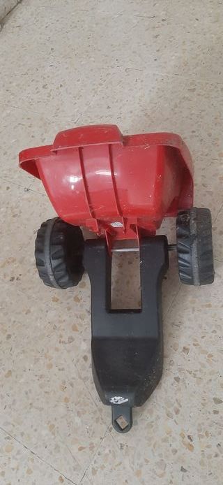 Remolque para triciclo o tractor de pedales a 5€