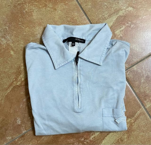 Les Copines Polo - Azzurro - Tg. 50