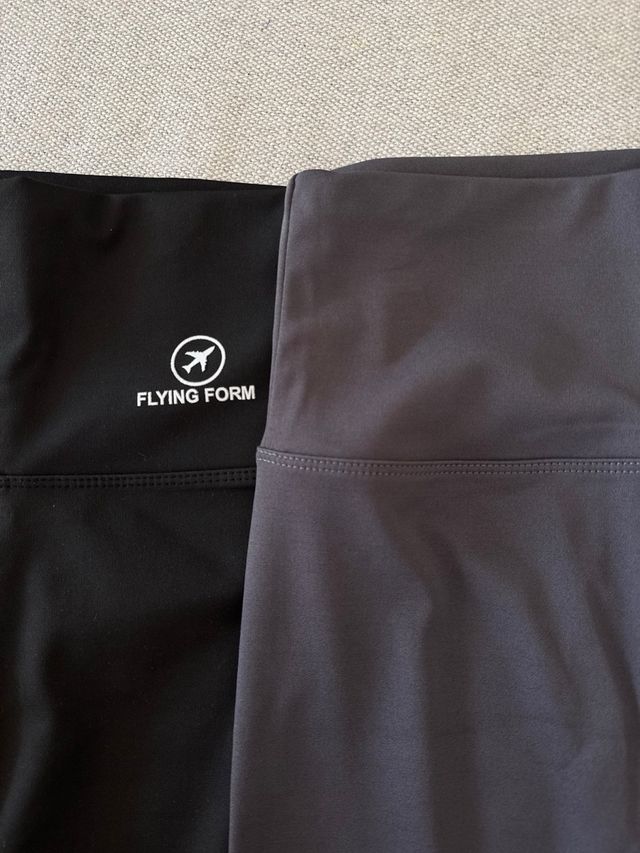 2 mallas cortas ajustadas, talla XS-S, nuevas