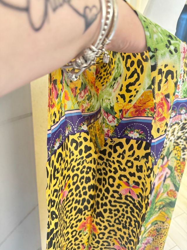 Caftano Lungo Multicolor Tg. unica