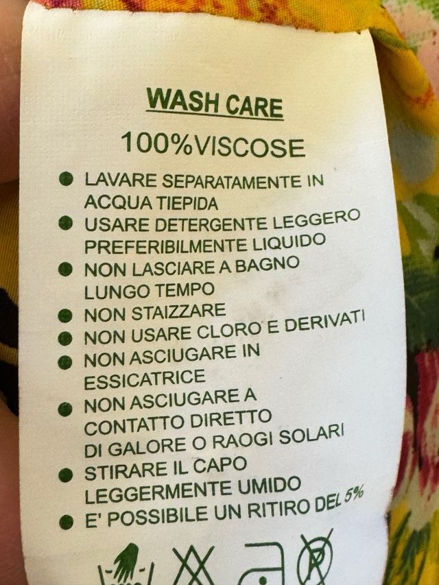 Caftano Lungo Multicolor Tg. unica