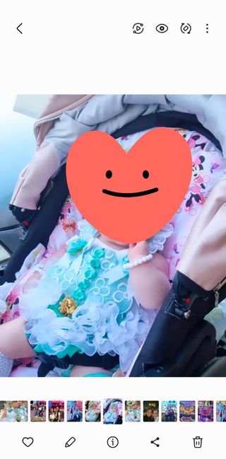 Traje de flamenca de bebé