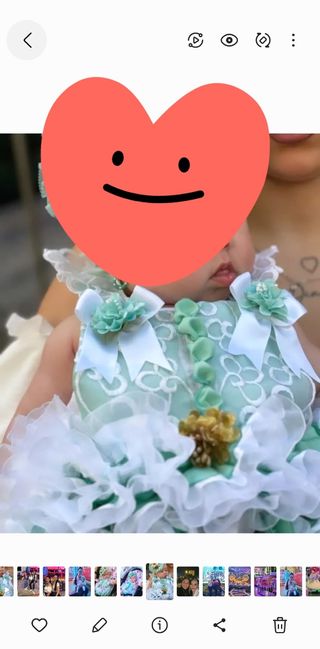 Traje de flamenca de bebé