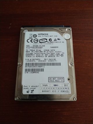 Disco SATA 250GB 2.5"
