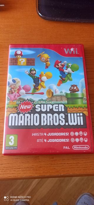 Videojuego Súper Mario Bros. Wii


