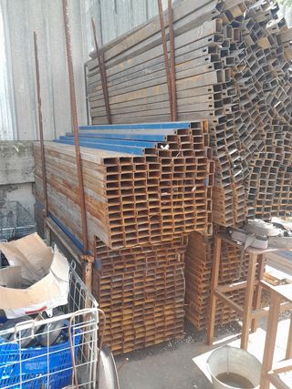 Tubos valla rectangulares para fincas