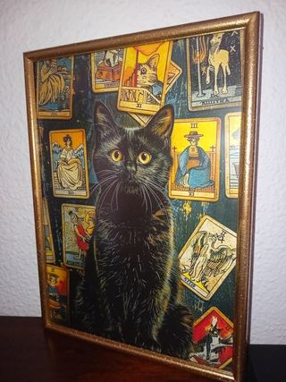 Tarocco Quadro Black Cat