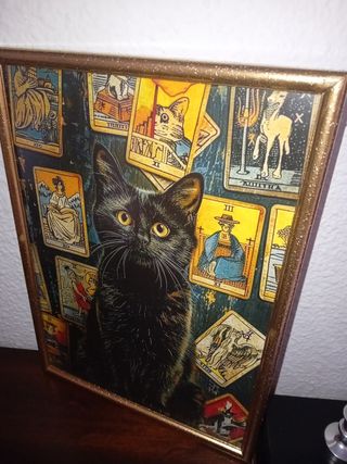 Tarocco Quadro Black Cat