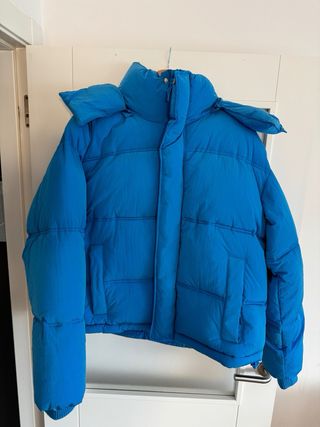 Chaqueta acolchada Zara azul
