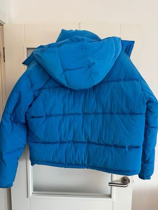 Chaqueta acolchada Zara azul