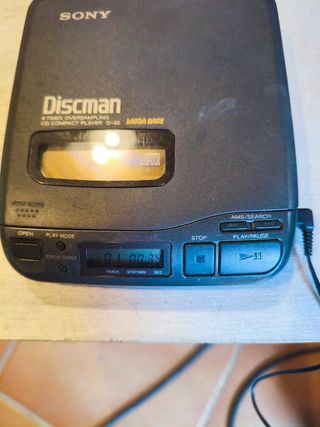 Sony Discman D-32 - Reproductor CD