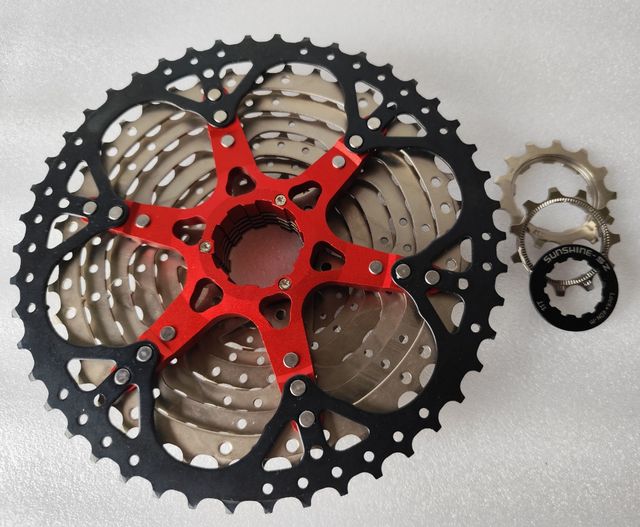 Grupo monoplato 1x10v. 11/46 dientes 