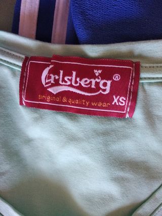 3 magliette Carlsberg 2 tutte Carlsberg
