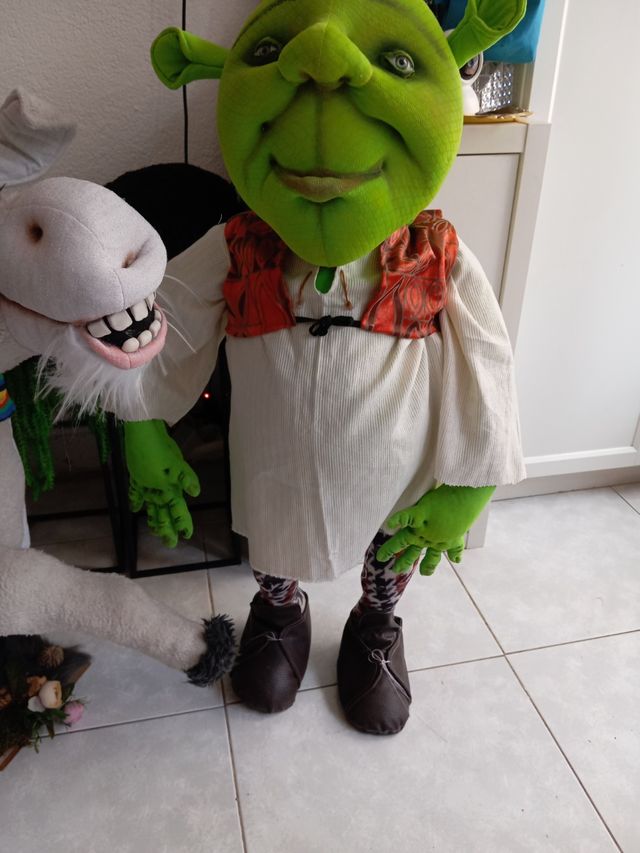 Muñecos Shrek & Burro grandes