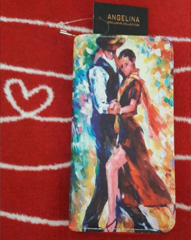Cartera mujer Afremov. Nueva.