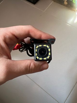 Camara trasera aparcamiento con 12 leds