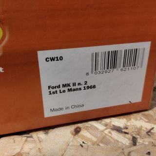 Slotcar Slot.it Ford MKII #2 1st 24h LeMans 1966