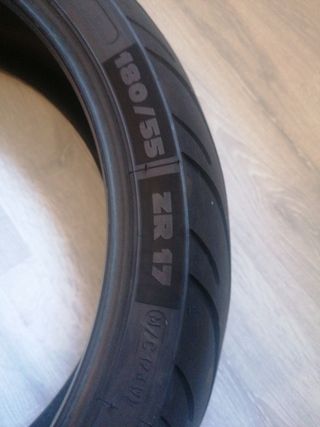 Neumáticos moto usados 120/70 zr17 Y 180/55 zr17