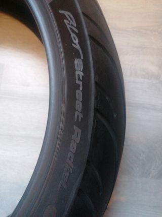 Neumáticos moto usados 120/70 zr17 Y 180/55 zr17