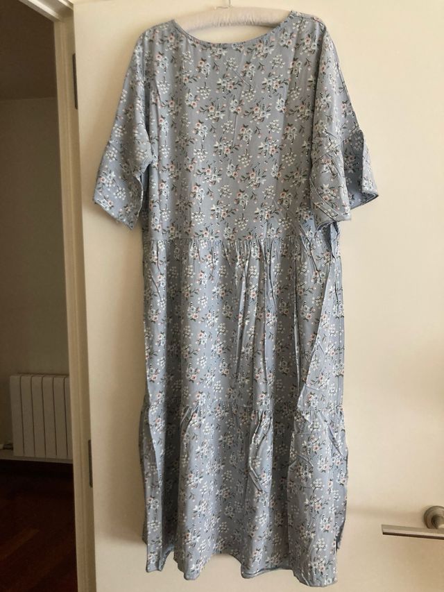 Vestido verano floreado talla XL