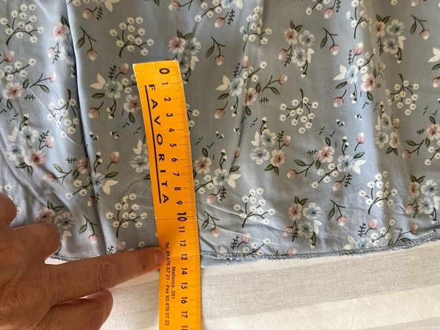 Vestido verano floreado talla XL