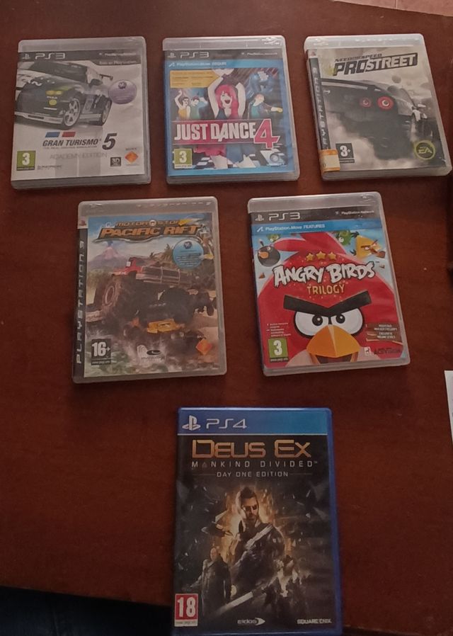Videojuegos Ps3 y Ps4