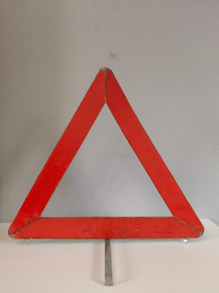 SEGNATORE SALB TORINO TRIANGOLO DI EMERGENZA EPOCA