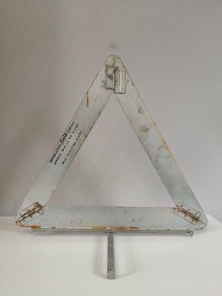 SEGNATORE SALB TORINO TRIANGOLO DI EMERGENZA EPOCA