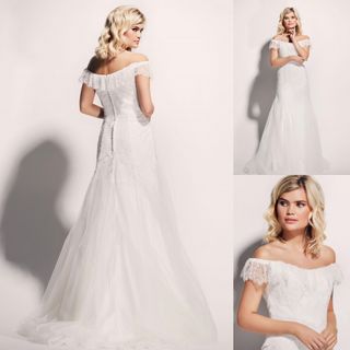 Vestido Novia T 44 Bohemio Encaje