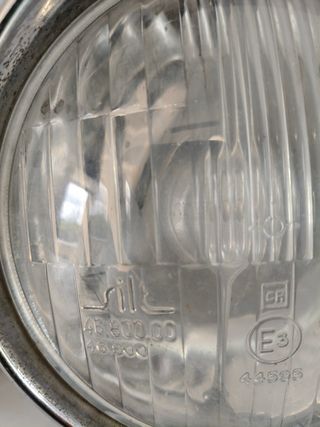 FARI ANTERIORI FIAT 500 F L R LUCI EPOCA SILT ELMA