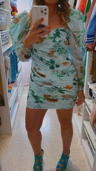 Vestido Asos de cóctel