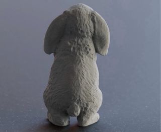 Statuetta Coniglio 3D - Decorazione