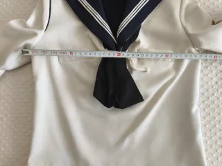 Traje comunión niño marinero blanco/azul