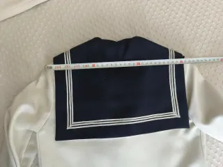 Traje comunión niño marinero blanco/azul