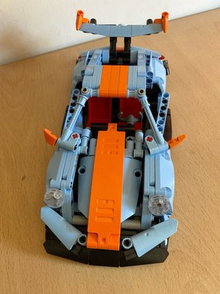 2 Coches de bloques de construccion 1/18
