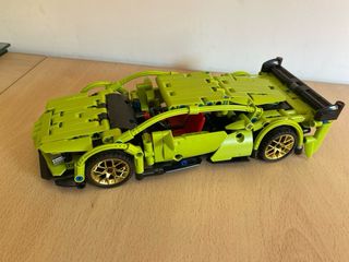 2 Coches de bloques de construccion 1/18