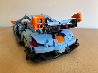 2 Coches de bloques de construccion 1/18
