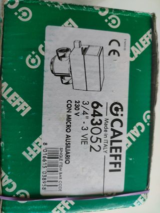 Válvula de tres vías Caleffi