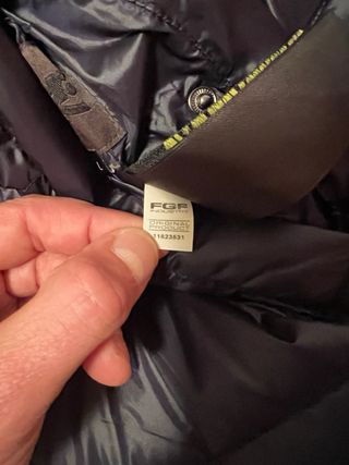 Cazadora Blauer reversible azul. 2 cazadoras en 1