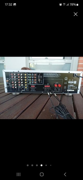 Yamaha RX-V465 Amplificador Home Cinema 240 watts 