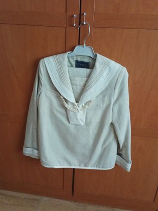 Traje comunión lino 
