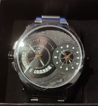RELOJ MAREA GRANDE ACERO NUEVO
